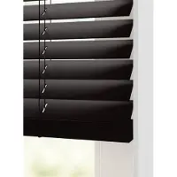 HEMA Jaloezie hout uni 50mm zwart (zwart)