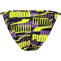 Puma Dames/Dames Repeat Logo Side Tie Bikinibroekje (Zwart)