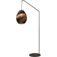 Masterlight Vloerlamp Carta Pineapple Think Paper Kap Cacao Ø 39cm