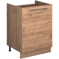 Vicco Wastafelkast Fame-Line Goudkleurig Eiken/Goudkleurig Eiken 60 cm, Model 63387