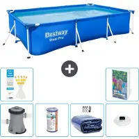 Bestway Steel Pro, rechthoekig zwembad - 300x201x66 cm - 5-delig, model S275