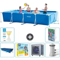 Intex Rechthoekig zwembad - 450x220x84 cm - 5-delig, model S84