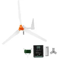 Vevor 1500W 24V horizontale windturbine met hybride wind- en zonne-energiecontroller
