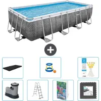 Bestway Power Steel Rechthoekig - 549x274x122 cm - 6-delig - Model S525