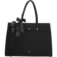 Charm London The Hamptons Village Laptopschoudertas - 15.6" laptopvak - zwart