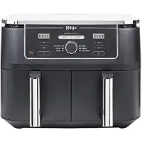 Ninja MAX Dual Zone Air Fryer [AF400UK] 9.5L, 2 laden, 6 functies, zwart