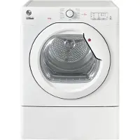 Hoover HLE V8LG Droogtrommel met Ventilatie - 8kg - Wit - C - Vrijstaand - HLEV8LG