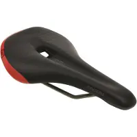 Ergon SM Pro Men's Saddle Risky Red zwart/rood