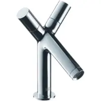 Hansgrohe mengkraan voor wastafel, Axor Starck, chroom, artikelnummer 10030000