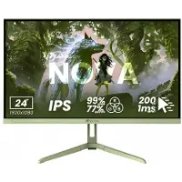 AROZZI Nova 24" Gaming Monitor - Full HD IPS - 200Hz - Bosgroen