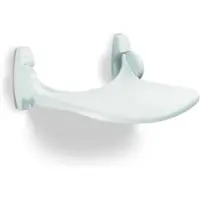 Handicare ergonomische douchezitting opklapbaar wit