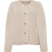 Didriksons Fleece jas 'Selma' beige