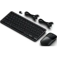 Satechi Slim CEX1 Draadloze Toetsenbord En Muis Combo Zwart