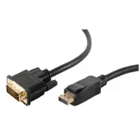 S-Impuls DisplayPort 19-pin auf DVI 24+1 Stecker 3m