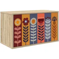 vidaXL Wand gemonteerd TV Kast ESSEN 69 x 33 x 40 cm Sonoma Eiken