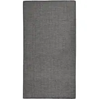 vidaXL Buitenkleed platgeweven 80x150 cm grijs