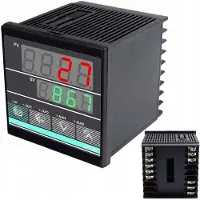 Rosfix Temperatuurregelaar CH702 - PID met SSR+Relais - 0–400°C K-Thermokoppel
