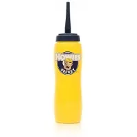 HOWIES Pro Jet Long Straw Hockey Bidon - Geel - 1 Liter - BPA-vrij