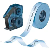 Niimbot - Lint set N1 - 14mm - 5.1m lang - Zwart op blauw
