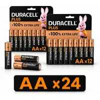 Duracell AA Batterijen - Alkaline - 1,5V - LR6 - 24 stuks
