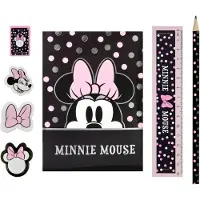 Minnie mouse Gevuld etui - 7-delig - Voor school - Roze
