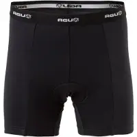 Agu Undershort Heren Fietsonderbroek - Fiets Ondershort Met Zeem - Heren - Zwart - Maat L