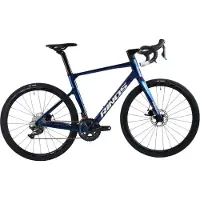 RINOS Odin5.0 Carbon Road - Racefiets - met SHIMANO Ultegra R8000 - 22 versnellingen en schijfremmen - lichte fiets voor dames en heren - Wielen van koolstofvezel - 700 x 40C - Kameleon Blauw-Paars 56