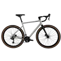 RINOS Atlas1.0 - Titanium Gravelfiets - Gravel Bike - Shimano GRX400 - 20 versnellingen- hydraulische schijfremmen - lichtgewicht - allround fiets voor elk terrein - 60