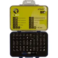 Irimo 1/4 Inch Magnetische Tips Set 61 Stukken
