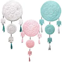 Ancient Wisdom Aluminium mobiel - Wandecoratie - Engelen - Handgemaakt - 70x1x30cm - 3 stuks