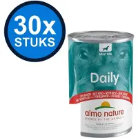 Almo Nature 30x Daily - Rund - Hondenvoer Natvoer Blik - 400g