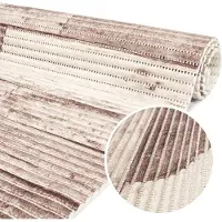 ANRO Badmat Houtlook 65x120cm Antislip Douchemat Afwasbaar Sneldrogend