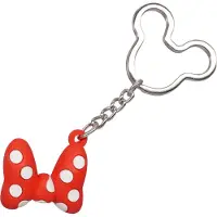 MONOGRAM Int. Disney Ball Keychain Minnie Bow Keyrings