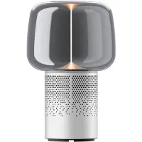 Kooduu Serena Play Portable speaker lamp | Powered by SOUND BY JBL | Frosted Silver