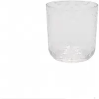 Leeff Water Glass Wesley – Waterglas - Methacrylaat Recyclebaar - Vaatwasserbestendig - Clear/Transparant - 6 stuks