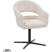 Label51 eetkamerstoel donna - 61x58x87cm set van 2
