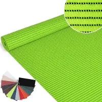 ANRO Badmat Appelgroen 65x280cm Antislip Douchemat Afwasbaar Sneldrogend