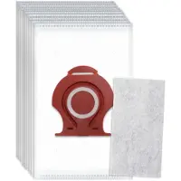 DParts 16x stofzakken geschikt voor Miele HyClean Pure CO - Guard M1 series stofzuigzak - stofzuigerzakken met 1 filter - ook voor Guard S1 en L1 TU