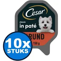 Cesar 10x Classic - Pate met Rund - Hondenvoer - 150g