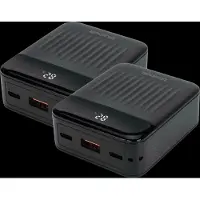BlueBuilt Power Bank 10.000 mAh met Snelladen 20 Watt Duo Pack