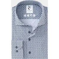 R2 Amsterdam Overhemd heren printed single technical knit 134.wsp.008/010
