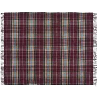 Bronte by moon Plaid Winterton Pruim - Merino Lamswol - 140x185 -