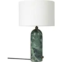 Gubi Gravity S tafellamp Emerald marble-white