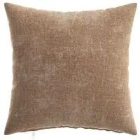 vidaXL Kussensloop 6 st HEERLEN Bruin 40 x 40 cm Chenille Stof