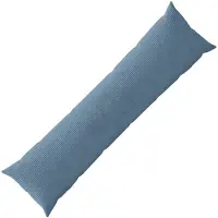 vidaXL Kussensloop HEERLEN Blauw 40 x 145 cm corduroy