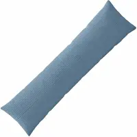 vidaXL Kussensloop ALMELO Blauw 40 x 145 cm corduroy