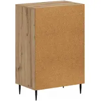 vidaXL Schoenenkast HAARLEM 59,5 x 39,5 x 89,5 cm Bewerkt hout