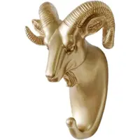 Semoic Aan de muur bevestigde haken, dierenkoprek, kapstokken, hangend