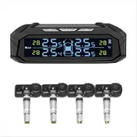 Tlily Auto TPMS-bandenspanningscontrolesysteem met 4 interne sensoren