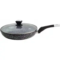 Elitehoff Keramische Graniet Koekenpan met Deksel - 20 CM